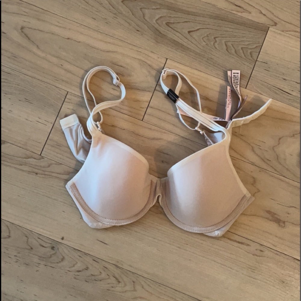 nwr victorias secret beige bra size 32a